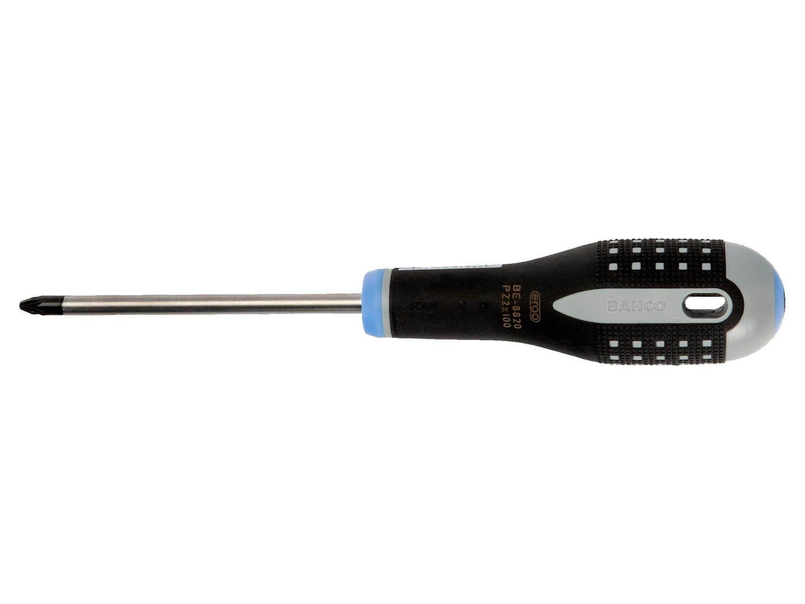 BAHCO screwdriver ergo small handle pz2x100mm BAHCO screwdriver ergo small handle pz2x100mm